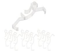 10pcs Plastic Valance Clips for Window Blinds, 2.5 Inch