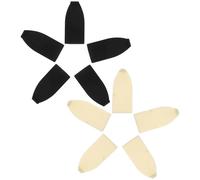 10pcs Plastic Violin Bow Tips Wear Resistant Replacement Parts | For bow protection, easy to fit and replace, accessory for musicians and teachers, compatible with violin bow use
