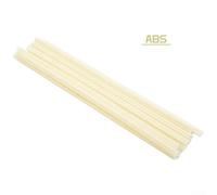 10pcs Plastic Welding Rods 200mm ABS/PP/PVC/PE Welding for Bumper, Water Tank, Pipe and Plastic Repair with Welder Tools for Car, Motorcycle, Bucket, Door and Casement Maintenance(ABS)