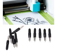 10Pcs Plotter Blade Incisive High Hardness Alloy Steel 60 Vinyl Cutter Blade Replacement for CRICUT JOY