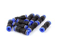 10Pcs Pneumatic Air 2 Way Quick Fittings Straight Push In Connector 6mm Tube Hose
