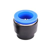 10Pcs Pneumatic Cap Air Pipe Hose Tube Push In Connector