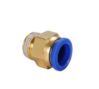 10pcs Pneumatic Fitting PC 4-12mm Hose Tube M5 1/8" 1/4" 3/8" 1/2" Male Thread Air Pipe Quick Connector Push in Coupling Joint
