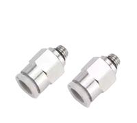 10PCS Pneumatic Quick Connector KJH 3 4 6mm External Thread M3 M4 M5 M6 1/8 Plug(KJH04-M3)