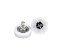 10PCS POM drawer wheel DR22 22MM sliding plastic drawer roller(DR22C2L8)