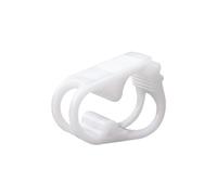 10PCS POM Plastic Slide Pinch Tubing Adjustable Flow Control Control Siphon Hose Stop Clamp(3-6mm)