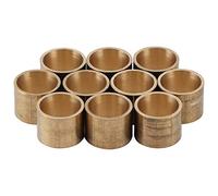 10PCS Pool Cue Ferrules, Brass Billiards Cue Tips, Billiard Cue Tips Replacement, Durable and Reliable, Snooker Copper Pool Ferrules Repair Tool Accessories, 9 mm, 9.5 mm, 10 mm