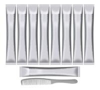 10PCS Portable Individually Wrapped Disposable Travel Hair Comb,Disposable Hotel Comb Guests Comb, Perfect for Family,Hotel,Camping,Travel,The Homeless