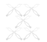10pcs Post Surgery Dressing Holder Mesh Ear Hook White
