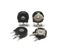 10PCS potentiometer PT15 1K 2K 5K 10K 20K 50K 100K 500K 1M 500ohm oval hole vertical adjustable resistance switch 3Pin NWPNLXEA(2K Ohm)