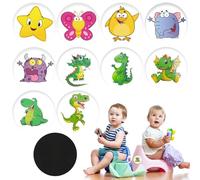 10Pcs Potty Training Stickers, Toilet Target Potty Stickers Change Colour