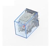 10Pcs Power Relay MY2NJ 12V 24V 36V 110V 220V 380V AC Coil Miniature Relay DPDT 2NO 2NC 8 Pins 5A 240VAC MY2N-J HH52P(DC 24V)