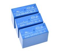 10PCS Power Relays SMI-05VDC 12VDC 24VDC-SL-A 5V 12V 24V 10A 4PIN(5V-4PIN)