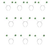 10PCS Practical Foam Hair Accessories Set Fashion Headband Unisex Foam Headwear Suitable For Travel Parties And Office