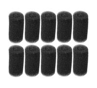 10pcs Pre Filter Sponge Cover for Aquarium Filter, 2cm Hole Black | Coarse Foam Set, Compact Maintenance Aid, for Shrimp Tanks and Freshwater Filter Protection