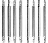 10Pcs Premium 1.5mm Spring Bar Pins, 22 mm Stainless Steel, For Watch and Strap Repair, Replacement Set, Ideal for Leather Silicone Rubber Watch Bands and Bracelets