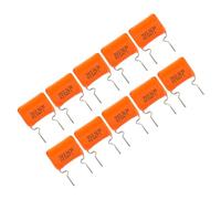 10Pcs Premium Capacitors 393J 630V with Two Metal Pins Easy Installation for Guitar Sound Output Enhancement Capacitors for Electronic Circuits