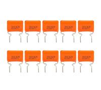 10Pcs Premium Capacitors 393J 630V with Two Metal Pins Easy Installation for Guitar Sound Output Enhancement Capacitors for Electronic Circuits
