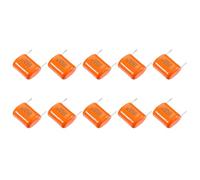 10Pcs Premium Capacitors 683J 630V with Two Metal Pins Easy Installation for Guitar Sound Output Enhancement Electronic Capacitors for Guitar Sound