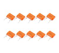 10Pcs Premium Electronic Capacitors 393J 630V with Two Metal Pins for Guitar Sound and Circuit Integration Electronic Capacitors for Guitar Sound