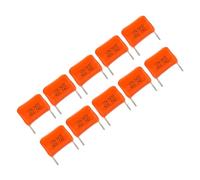 10Pcs Premium Electronic Capacitors 400V 104J with Two Metal Pins for Guitar Sound and Circuit Integration Electronic Capacitors for Guitar Sound