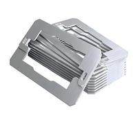 10Pcs Professional Electrical Box Leveling Plate Stainless Steel Flush Fit Device Leveling Plate Metal Outlet Spacers Receptacle Spacer Shims Leveler