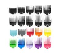 10Pcs Professional Hair Clipper Limit Guide Comb Trimmer Guards Attachment 1.5-25mm Universal Haircut Tool Clipper Limit Combs(10pcs Colorful)