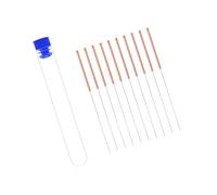 10Pcs Professional Stainless Steel Cleaning Nozzle Set Window Wiper 3D Printer Nozzle Shower Needle Unclogging Brush