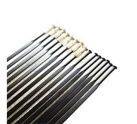 10PCS PSR For Aero Straight-Pull Spokes - Custom Length 230-298mm - Flat Bladed Spokes for Road & For MTB Wheel Building(255 mm)