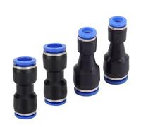 10Pcs PU/PG Pneumatic Fitting Air Water Hose Tube Push in Straight Air Quick Pneumatic Connector 4/6/8/10/12/14/16mm(PU-16)