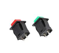 10Pcs Push Button Switch DS-429 14mm Momentary Switch Square 1A/250VAC 3A 125V DS429 Red/Green Reset/No Lockout 11.3 * 12.3MM