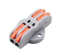 10Pcs Push in Electrical Terminal Block Quick Wiring Cable Connector for Safe Electrical Quick Wire Connector