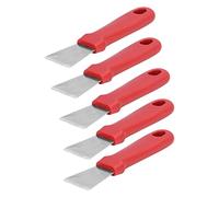 10Pcs Putty Knife ，Sturdy, Putty Knife Set Stainless Steel Ergonomic Design Nonslip Handle Wide Application Bench Scraper
