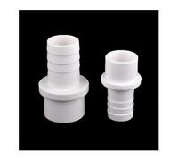 10pcs PVC Hose Connectors for Garden Irrigation - Durable Hard Tube Pagoda Joints in - OD 20/25/32mm(White,25mmx16mm)