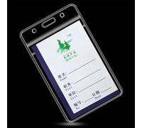 10pcs PVC Id Credit Card Holder Plastic Card Case to Protect Credit Cards Bank Card Holder Card Cover