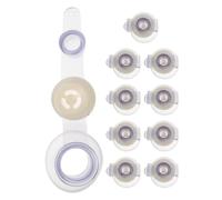 10pcs PVC Inflatable Valve Replacement Plug for Surfboard Mattress | Leakproof Design, Easy Replacement, Portable Use, Outdoor Adventures, Home Use, Compact Valve Lid