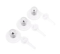 10Pcs PVC Kitesurfing Kite Inflate Valve Air Plug U-Shaped Pillow Valve Plug for Sea Surfing Repair Replacement Air Plug