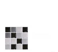 10Pcs PVC Mosaic Tile Stickers for Home Wall Decor Kitchen and Bathroom Retro Style (MSC068)