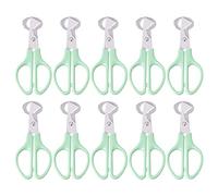 10pcs Quail Eggs Scissors Stainless Steel for Quail Egg Cutter for Bird Quail Egg Opener Kitchen Egg She Quail Egg Shell Cutter