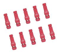 10Pcs Quick Piercing Connector Waterproof Crimp Wiring Terminal Quick Puncture Low Voltages Wire Low Voltages Wire Connector for Outdoor Lamp