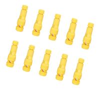 10Pcs Quick Piercing Connector Waterproof Crimp Wiring Terminal Quick Puncture Low Voltages Wire Low Voltages Wire Connector for Outdoor Lamp