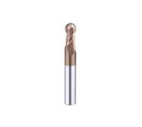 10pcS R0.5-R10 HRC55 Ball Nose End Mill Carbide Milling Cutter Router Bit For Metalworking CNC Lathe Tools Tungsten Steel Metal Cutter(R1.5xD3x100L)