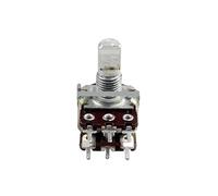 10PCS R16 type A10K 6-pin dual potentiometer power amplifier speaker volume control carbon film 15mm D-axis