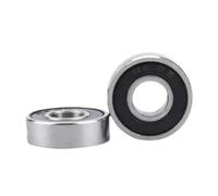 10pcs R4 2RS 1/4" X 5/8" X9/32" Deep Groove Ball Bearings R4RS 6.35 * 15.875 * 4.98 Miniature Inch Bearing