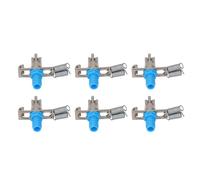10PCS Rabbit Water Feeder, Galvanized Plastic Automatic Rabbit Water Nipples with Spring Three Way Connector Five Meter Water Tube for Small Animals Poultry