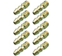 10PCS RC Boat Cooling Water Nozzle Brass Dual Barb M3 M4 M5 M6 Fittings For Model Boat Water Cooling System Rudder ESC Motor(M5)