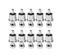 10pcs RCA Cap forRCA Socket Shorting Plug Terminator Noise Canceling