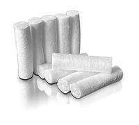 10pcs - RE-GEN Cotton Nose Nasal Bleed Plugs - Large (4cm x 11mm Approx), Highly Absorbent, Ideal for MMA Contact Sports Rugby Football Boxing Adults Kids Dental