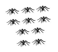 10Pcs Realistic Imitation Ants Halloween Prank Props for Home Decor Creepy Crawly Fake Bugs for Parties present Surprises and Educational Fun