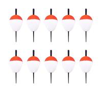 10Pcs Red And White Foam Sea Fishing Bobber Sea Floating Buoys Fishing Stick Hard Fish Tackle Enduring Hard